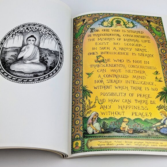 Illuminations from the Bhagavad-Gita vintage illustrated spiritual art book - Picture 11 of 14